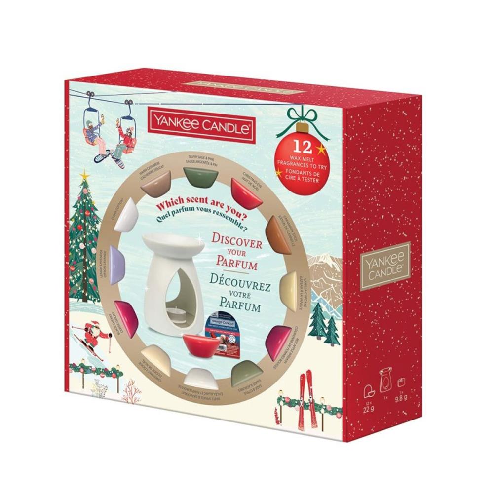 Yankee Candle 12 Days Of Christmas Wax Melt Discovery Gift Set £26.99